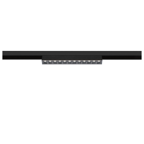 In-line 22 48v track, réflecteur darklight, dali, spot, noir/noir, 7,3 w, 35°