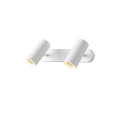 Noblo®, plafonnier et applique, double, rond, 2-3k, 15 w, 36°, blanc