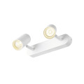 Noblo®, plafonnier et applique, double, rond, 2-3k, 15 w, 36°, blanc