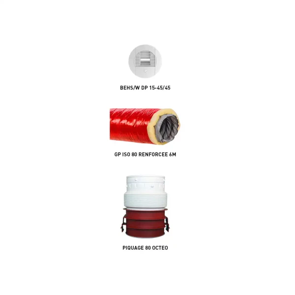 Option cmi sdb/wc sup gaine isolée renforcee pour kit cmi 2b