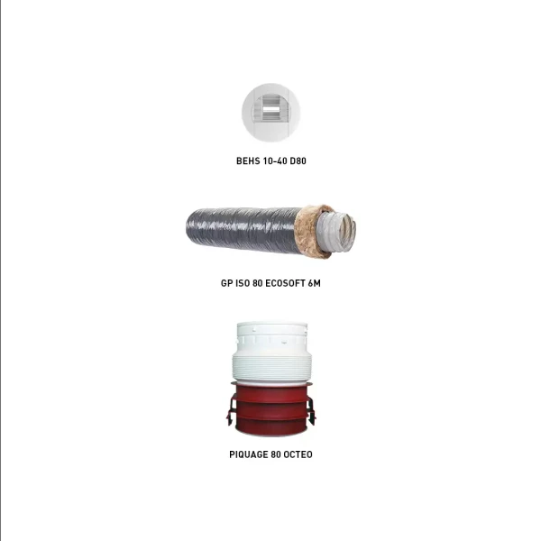 Option cmi sdb sup gaine isolée ecosoft pour kit cmi 3b et 2b