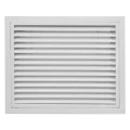 Grille de reprise intérieur + filtre, alu blanc, 510 à 1760 m3/h, d 600x600 mm