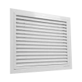 Grille de reprise intérieur + filtre, alu blanc, 510 à 1760 m3/h, d 600x600 mm