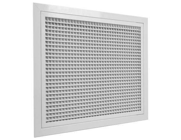 Grille de reprise à mailles et filtre démontable, 1400 à 2900 m3/h d 600 x 600mm