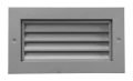 Grille de transfert anti-vue, blanc, contre cadre, d600 x 500mm