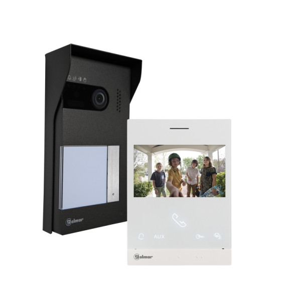 Kit Portier Vidéo Soul Lite 1 appel avec moniteur couleur Golmar