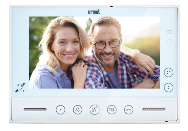 Moniteur modo 7'' blanc 2voice perso (21795)