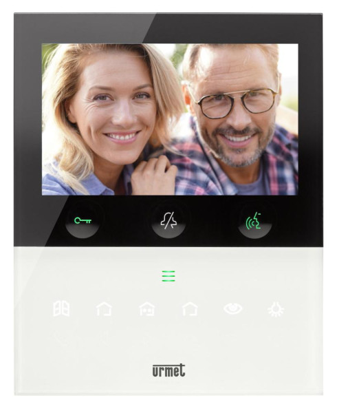 Moniteur VOG5 Wifi couleur mains-libres blanc