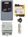 Kit modem v4 10 ans - centrale 1 porte connectée avec 1 tête t25 (22081)