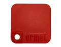Badge desfire ev3 rouge personnalise
