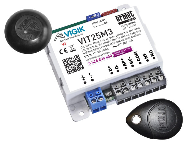 Micro centrale 1p vigik + t25vk2 perso (21687)