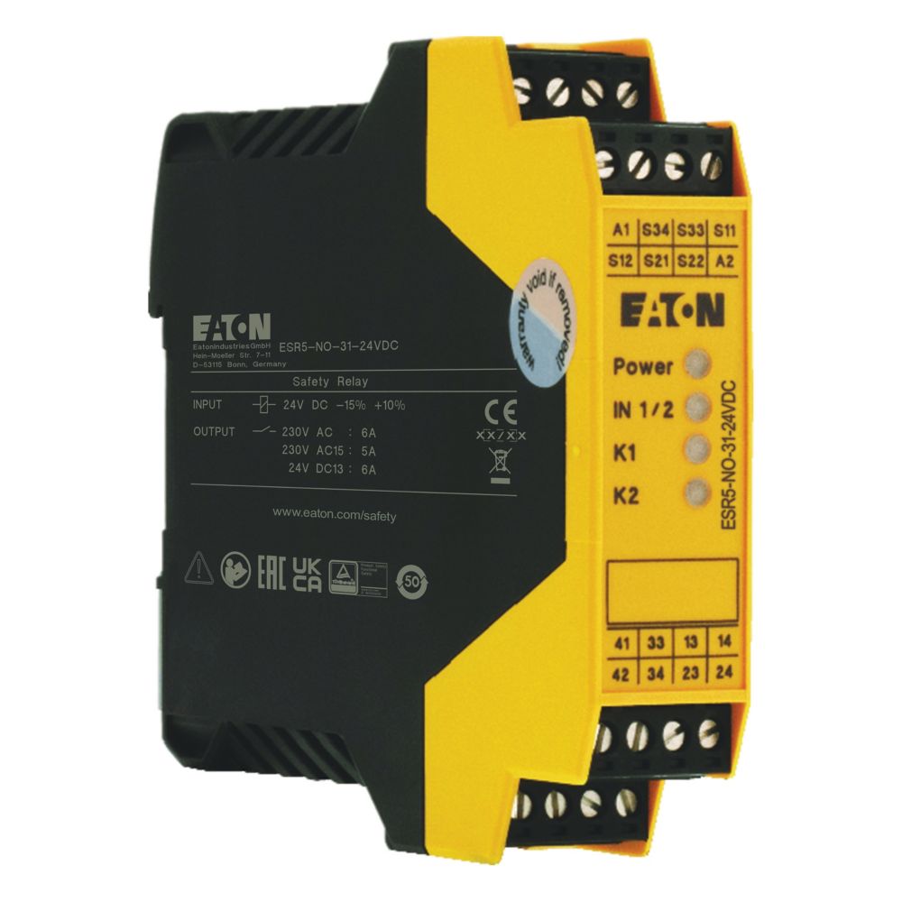 Eaton EP-401062 Modules de sécurité esr5, 24vdc, 3 circuits de validation