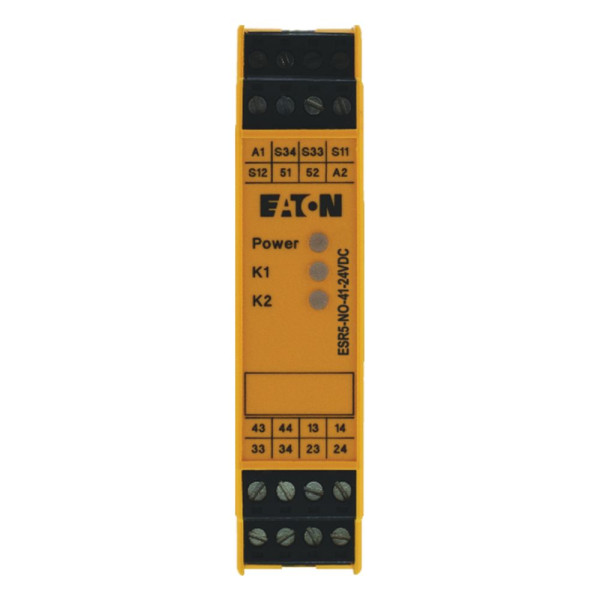 Modules de sécurité esr5, 24vdc, 4 circuits de validation