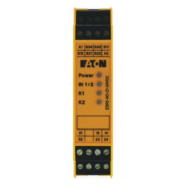 Modules de sécurité arrêt d'urgence, 24vdc, 2 circuits de validation