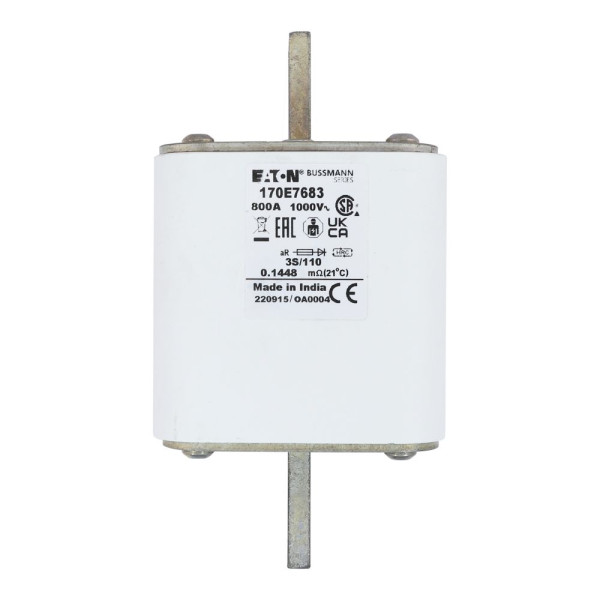 FUSE 800A 1000V 3S/110 AR (170E7683) - Eaton - 170E7683