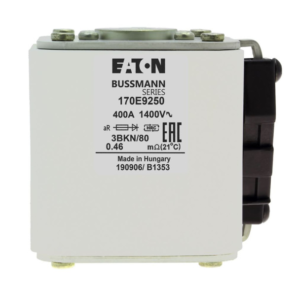 FUSE 400A 1400V 3BKN/80 AR (170E9250) - Eaton - 170E9250