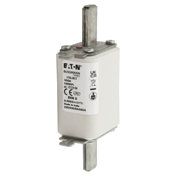 Fuse 100a 1000v din 0 ar  - Eaton - 170L3837