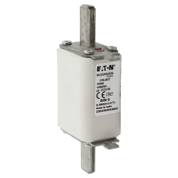 Fuse 100a 1000v din 0 ar  - Eaton - 170L3837