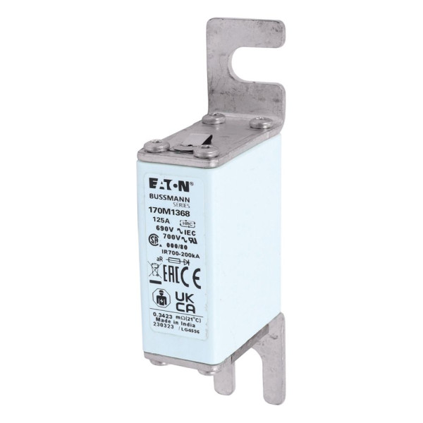 Fuse 125a 690v 000/80 ar uc  - Eaton - 170M1368