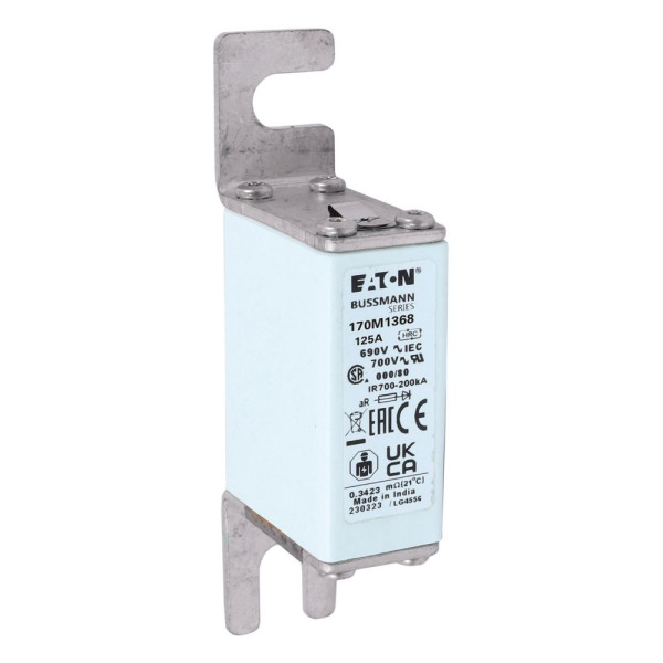 Fuse 125a 690v 000/80 ar uc  - Eaton - 170M1368