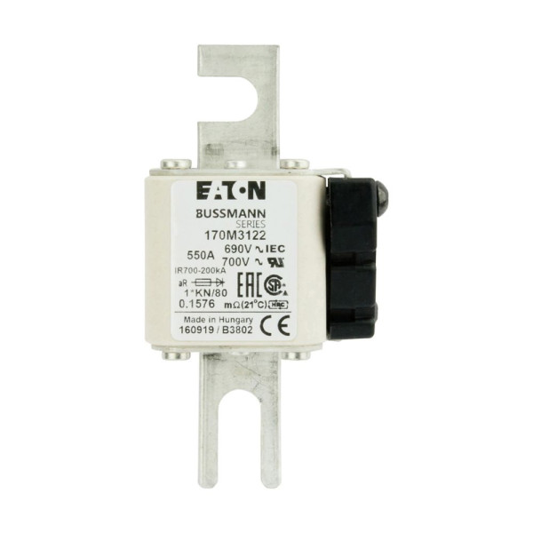 Fuse 550a 690v 1*kn/80 ar uc 