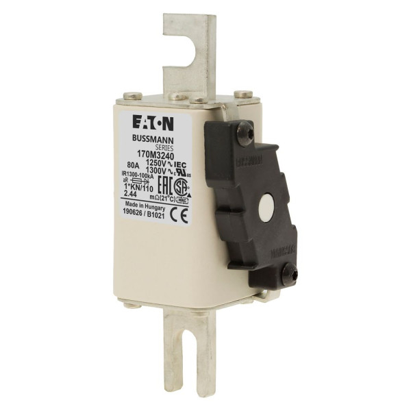 Fuse 80a 1250v 1*kn/110 ar cu 