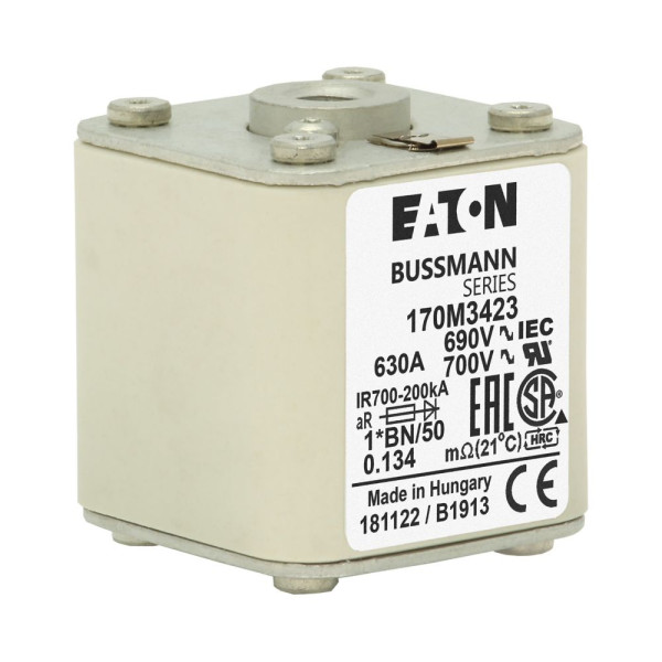 Fuse 630a 690v 1*bn/50 ar uc  - Eaton - 170M3423