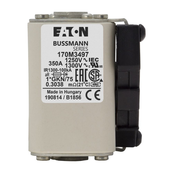 Fuse 350a 1100v 1*gkn/75 ar cu 