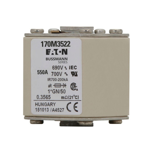 Fuse 550a 690v 1*gn/50 ar uc 