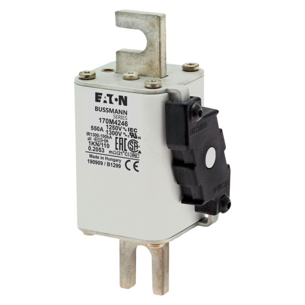 Fuse 550a 1250v 1kn/110 ar cu  - Eaton - 170M4246