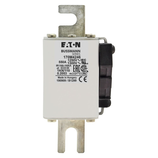 Fuse 550a 1250v 1kn/110 ar cu  - Eaton - 170M4246