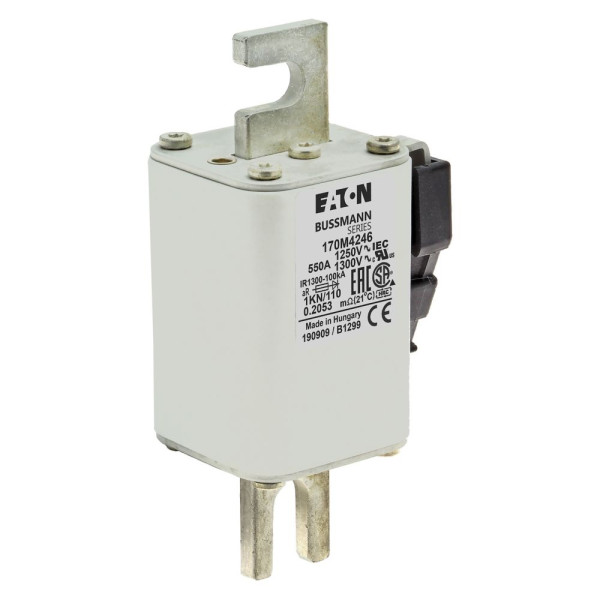 Fuse 550a 1250v 1kn/110 ar cu  - Eaton - 170M4246