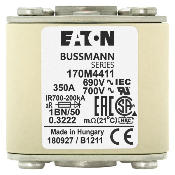 Fuse 350a 690v 1bn/50 ar uc  - Eaton - 170M4411