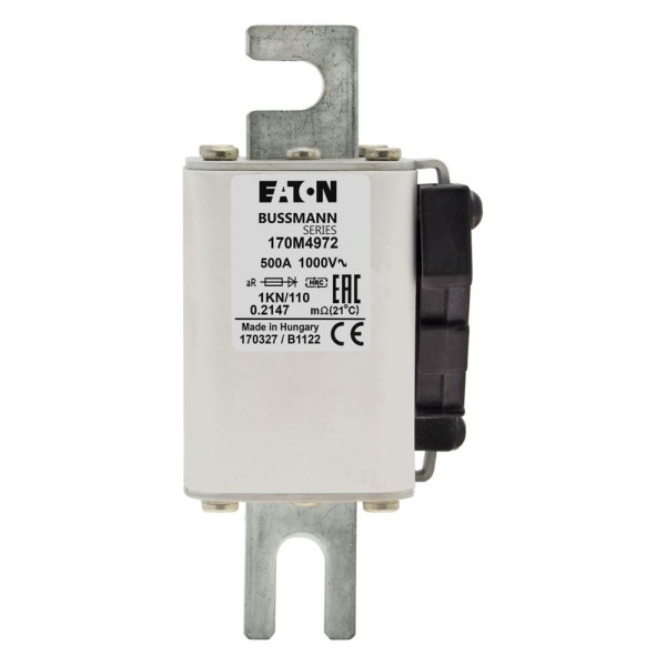 Fuse 500a 1000v 1kn/110 ar  - Eaton - 170M4972