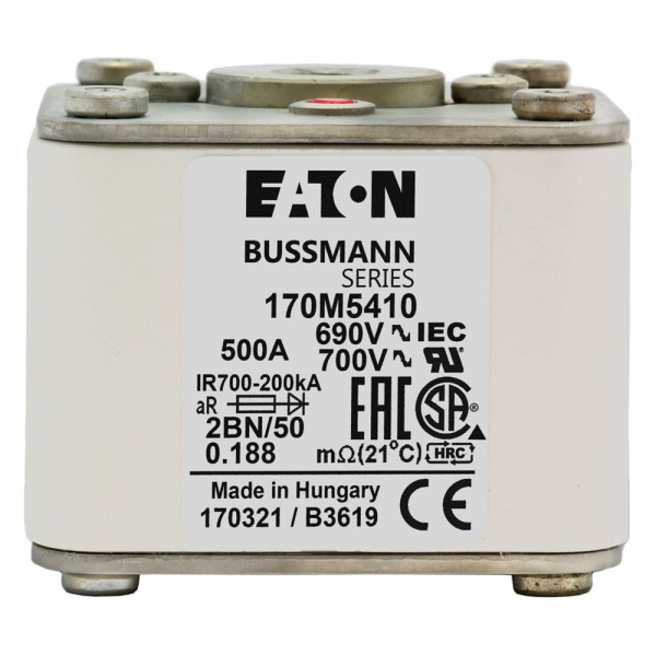 Fuse 500a 690v 2bn/50 ar uc  - Eaton - 170M5410