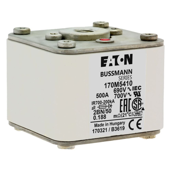 Fuse 500a 690v 2bn/50 ar uc  - Eaton - 170M5410