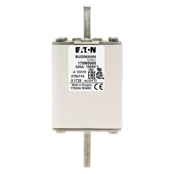 Fuse 630a 1000v 2tn/110 ar ur  - Eaton - 170M5988