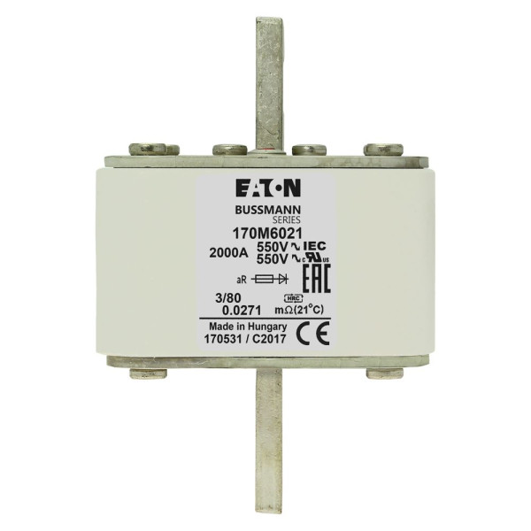 Fuse 750a 1500v 3bkn/110 ar 