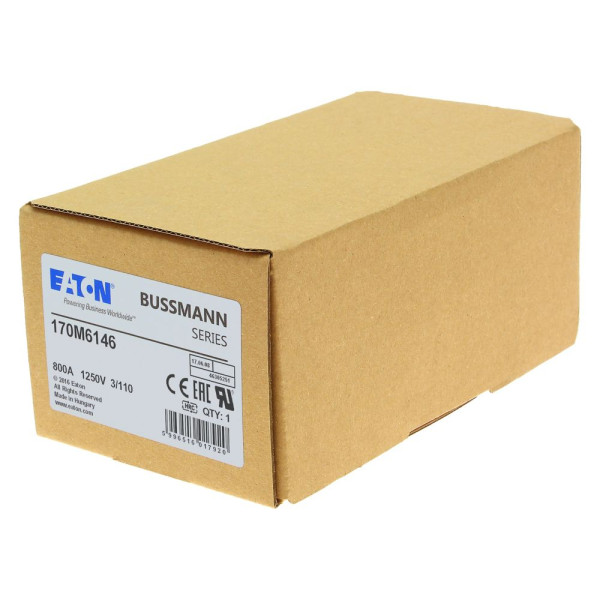 Fuse 800a 1250v 3/110 ar  - Eaton - 170M6146