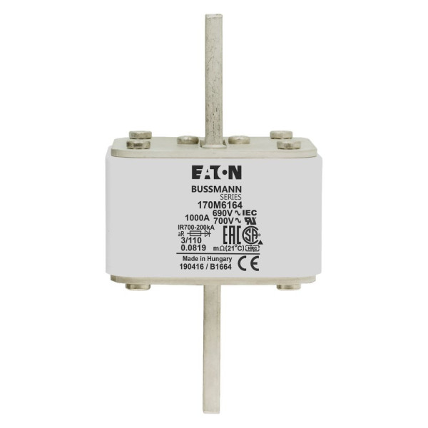 Fuse 1000a 690v 3/110 ar uc  - Eaton - 170M6164