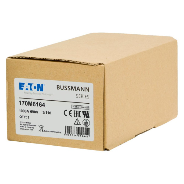 Fuse 1000a 690v 3/110 ar uc  - Eaton - 170M6164