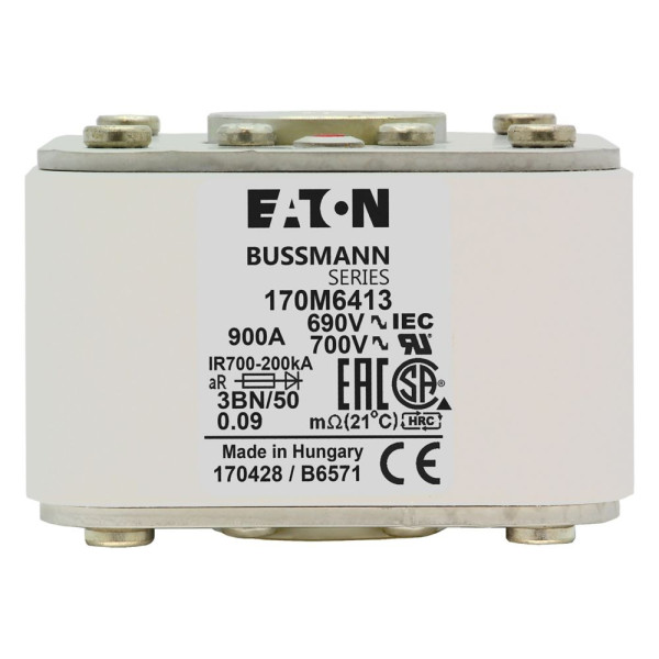 Fuse 900a 690v 3bn/50 ar uc  - Eaton - 170M6413