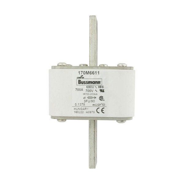 Fuse 700a 690v 3fu/90 ar uc  - Eaton - 170M6611