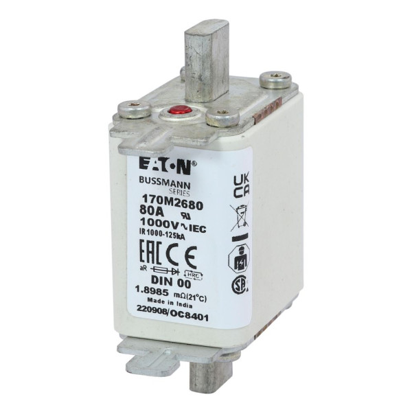 Fuse 16a 660v din 0 ar  - Eaton - 170M7908