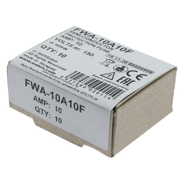 Semi-cond fuse 10a 150v ac 
