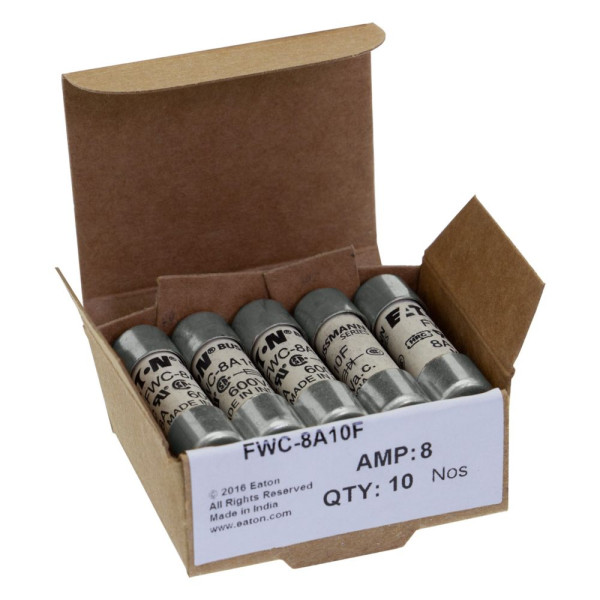 8amp 600vac ferrule fuse 10 x 38mm 