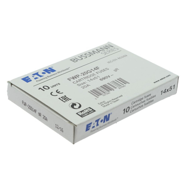 Fuse 20a 690vac gr 14x51  - Eaton - FWP-20G14F