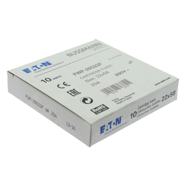 Fuse 25a 690vac gr 22x58 