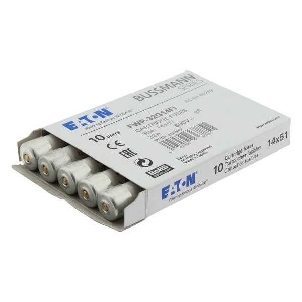 Fuse 32a 690vac gr 14x51 with ind  - Eaton - FWP-32G14FI