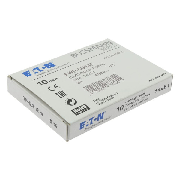Fuse 6a 690vac gr 14x51 